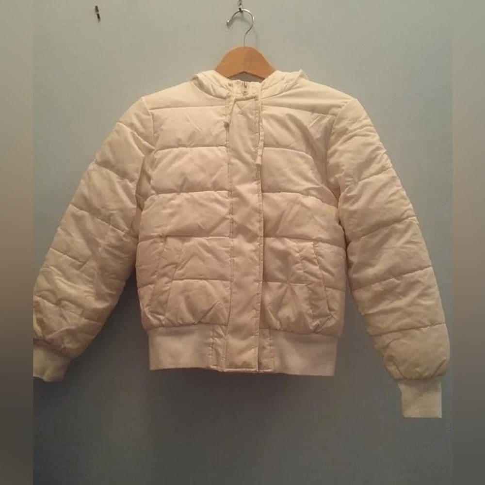 Blue Notes White Winter Jacket size small